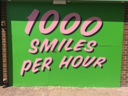 1000 Smiles Per Hour - Part of the unique look & feel created by Hemmingway Design