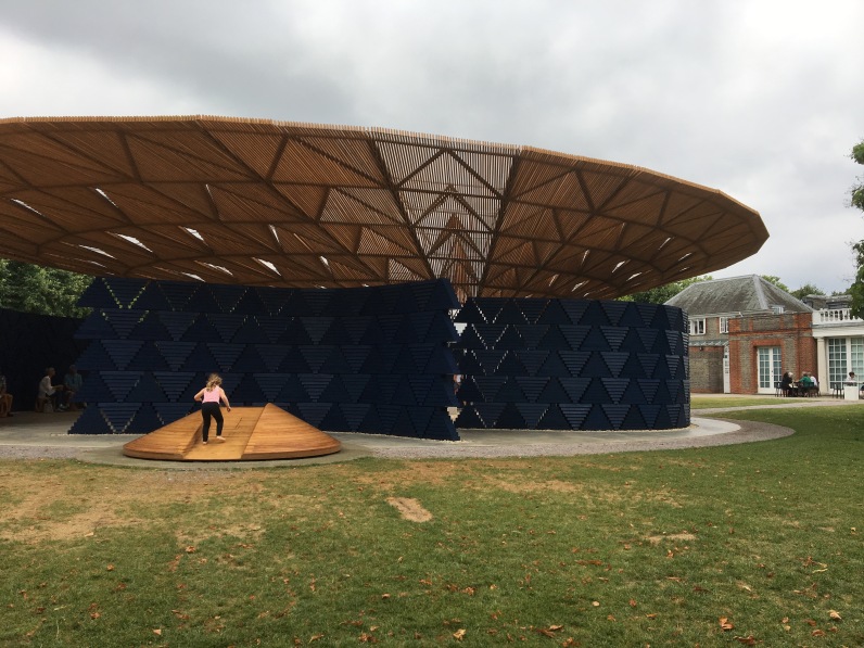 Serpentine Pavilion 2017 by Francis Kéré © Phillipa Ellis Arts Aloud