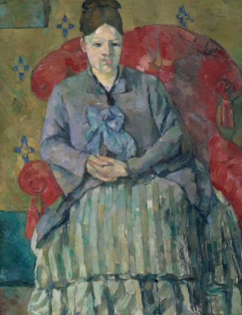 Cezanne Portraits - Madame Cézanne in a Red Armchair © Museum of Fine Arts Boston